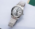 JH Factory perfect reproduction Rolex Oyster Parpetual Datejust 41MM Watch White Dial